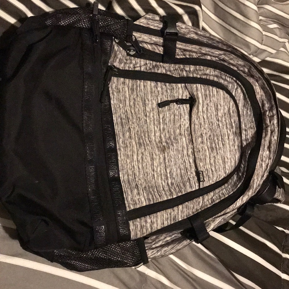 Pink backpack